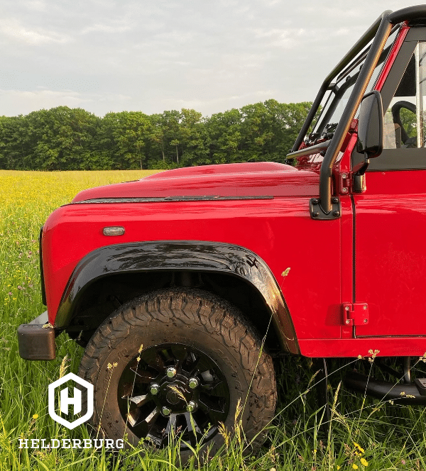 custom defender builds - front end side view