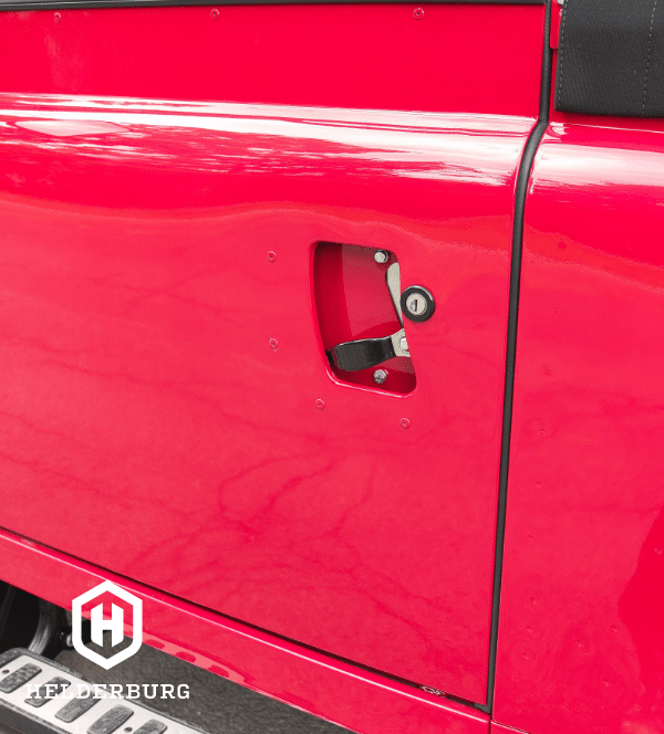 custom defender builds - slot door handle