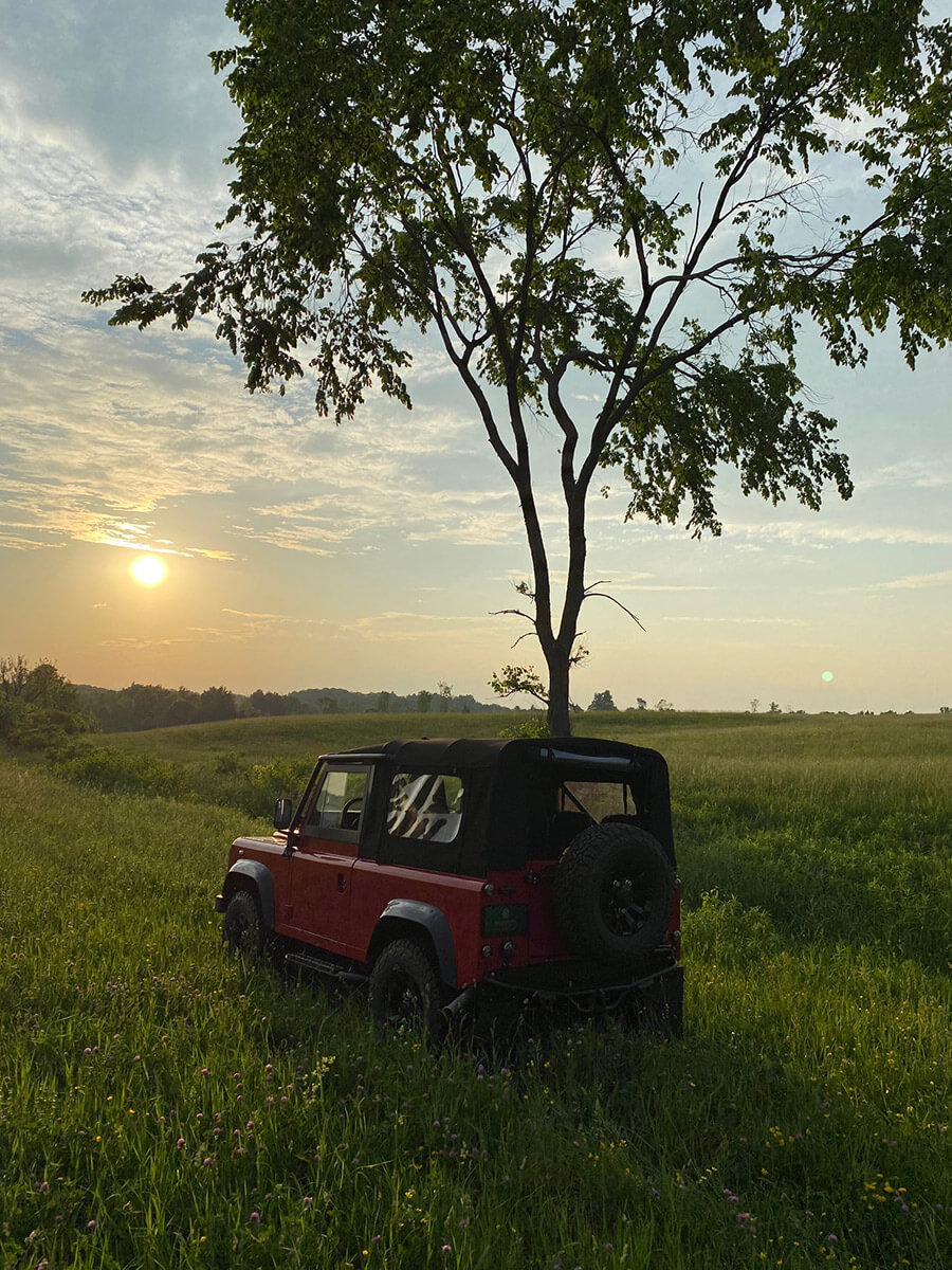 Land Rover Defender D90 Soft Top