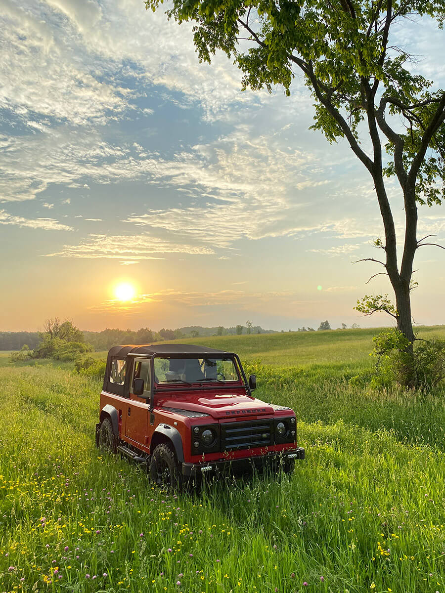 Land Rover Defender D90 Soft Top