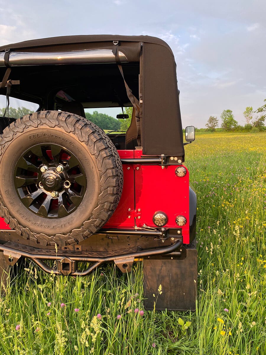 Land Rover Defender D90 Soft Top