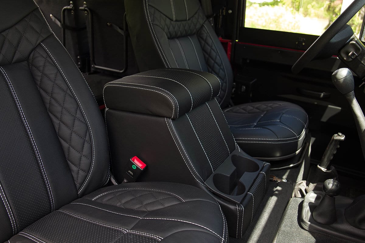 Land Rover Defender D90 Soft Top Interior
