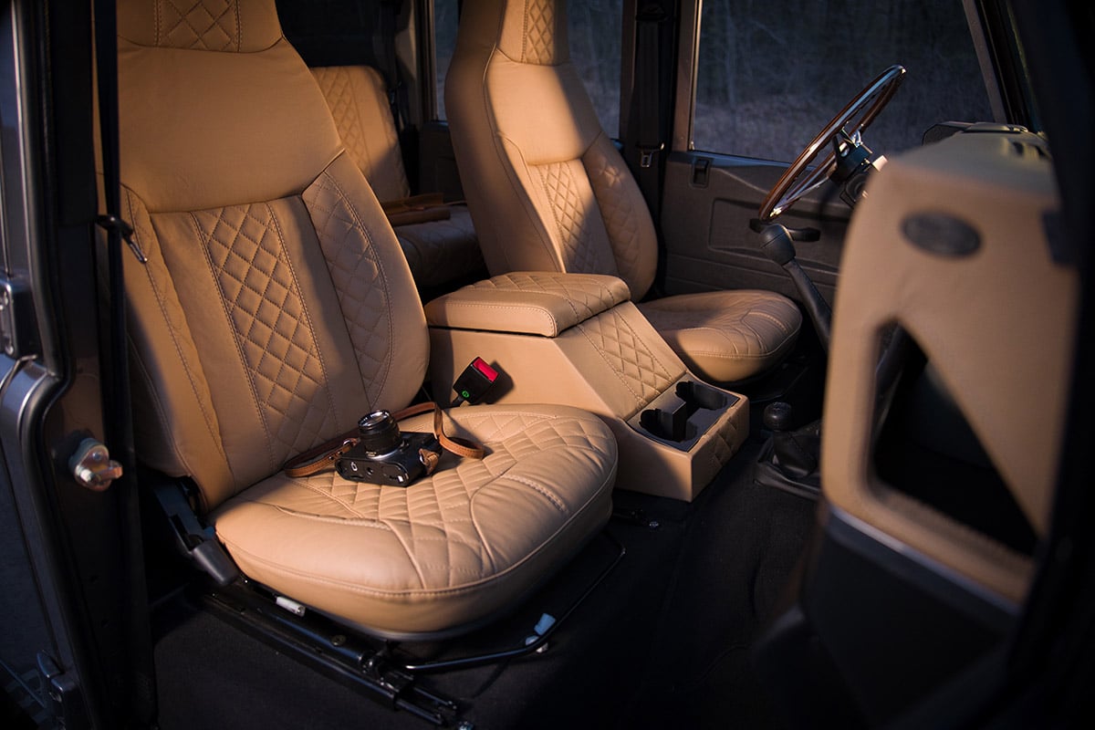 Land Rover Defender D110 Interior