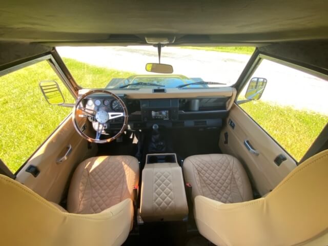 Land Rover Defender Interior