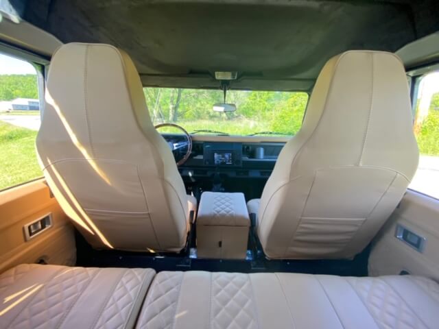 Land Rover Defender Interior