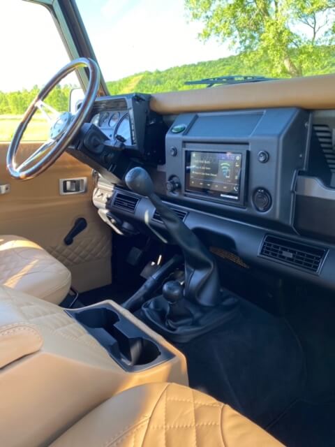 Land Rover Defender Interior