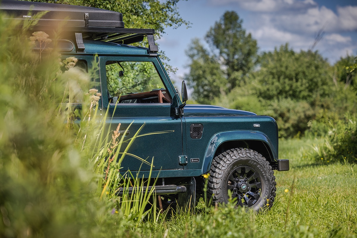 Elizabeth the Land Rover Defender D110