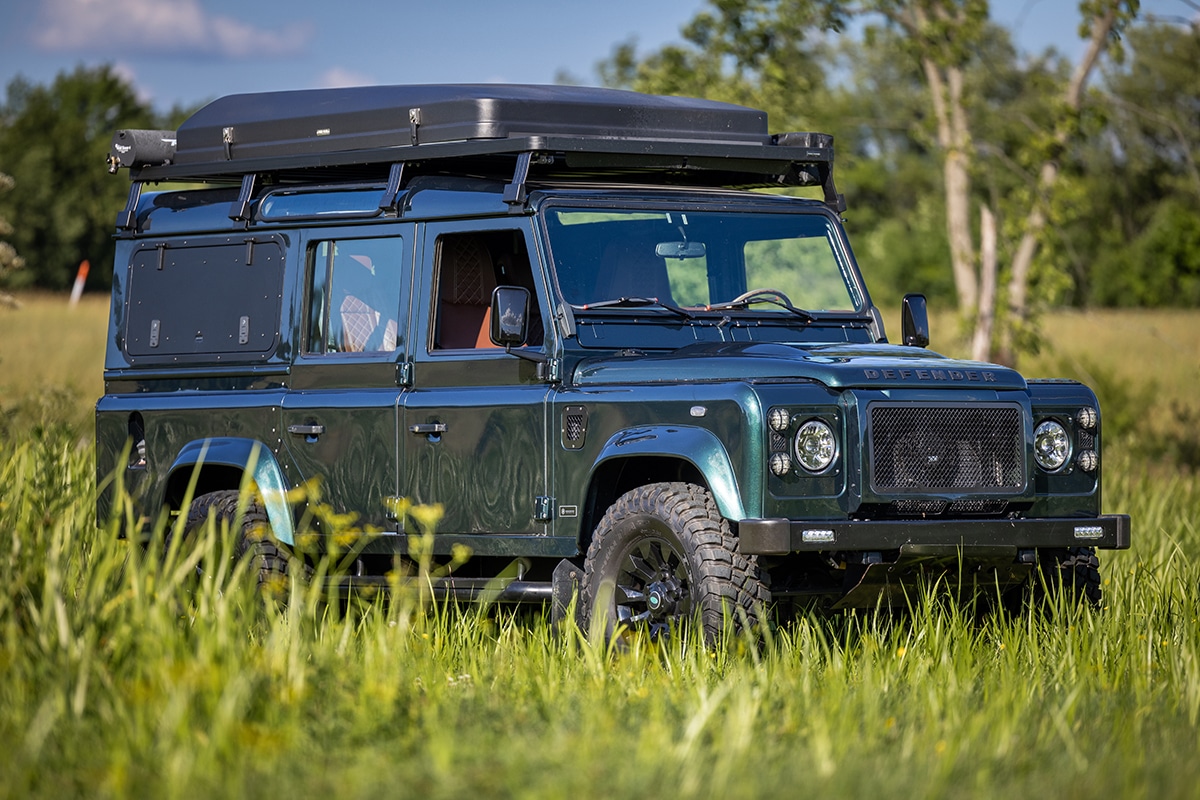 Elizabeth the Land Rover Defender D110