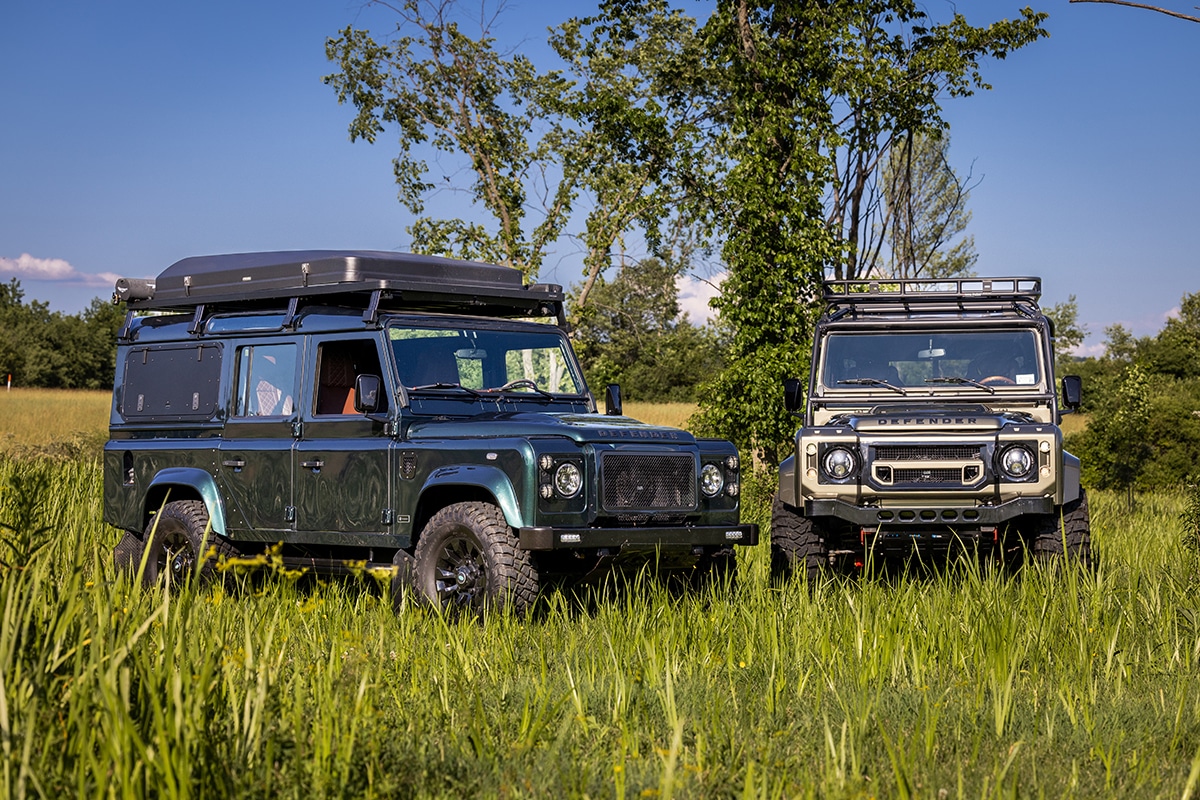 Elizabeth the Land Rover Defender D110