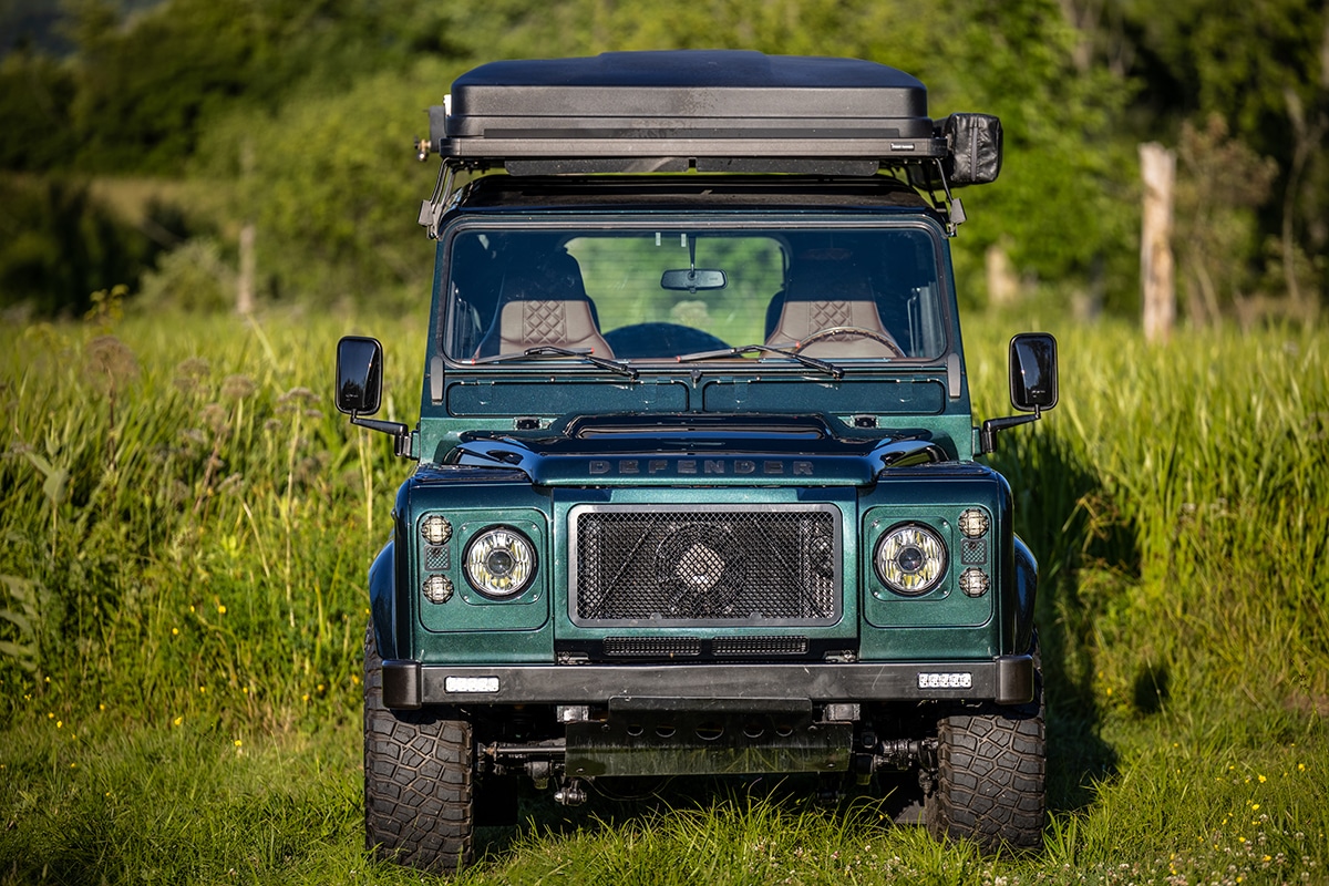 Elizabeth the Land Rover Defender D110