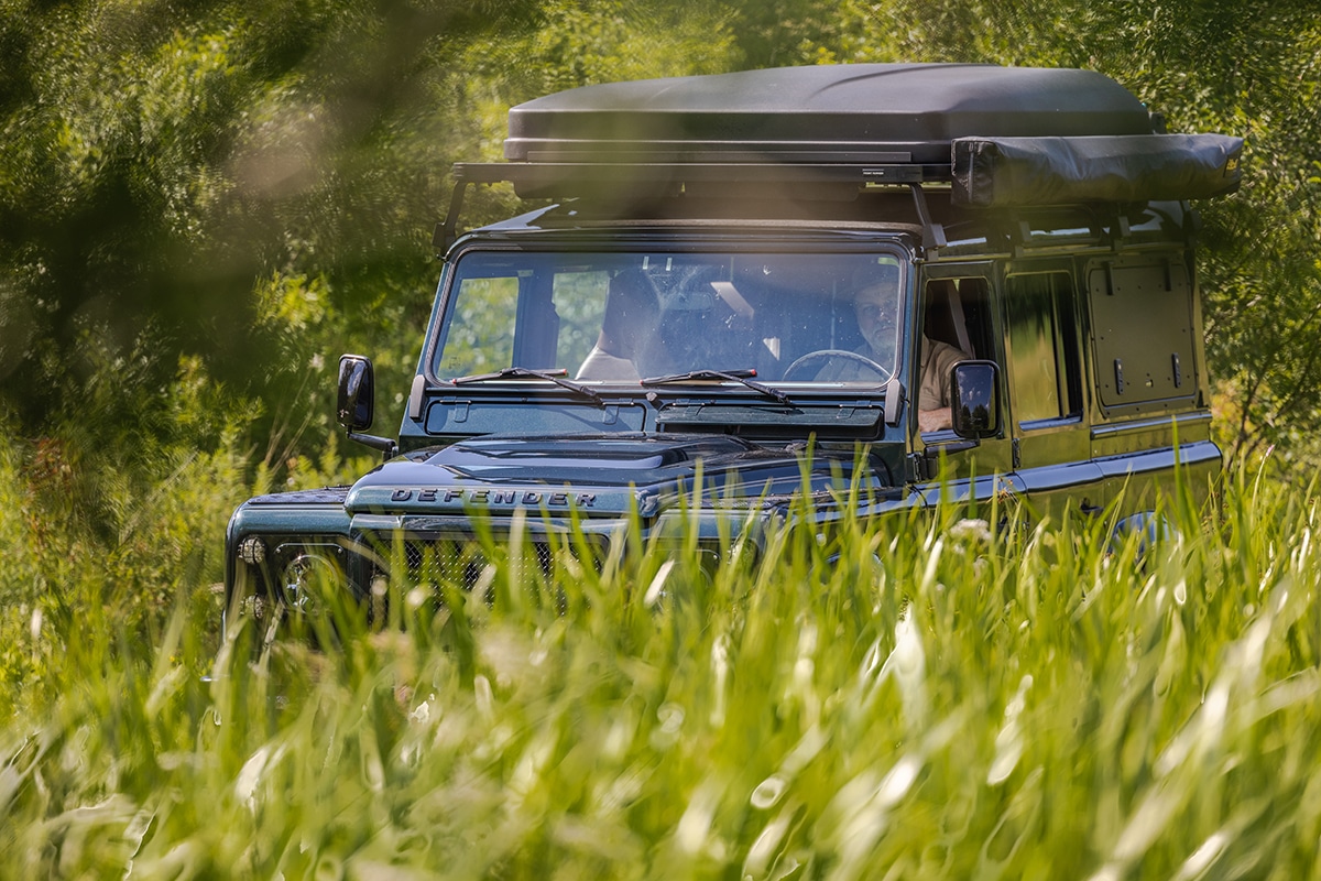 Elizabeth the Land Rover Defender D110