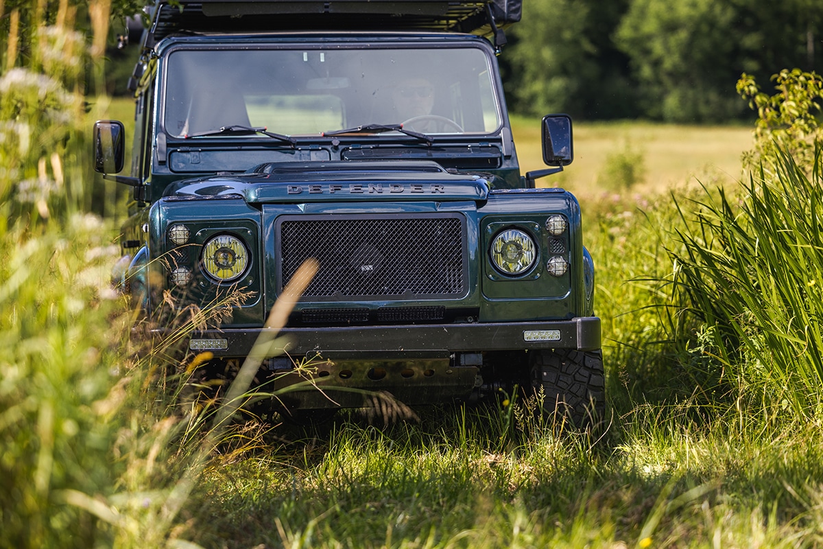 Elizabeth the Land Rover Defender D110