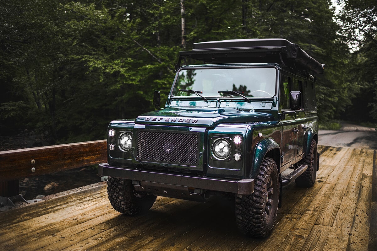 Elizabeth the Land Rover Defender D110