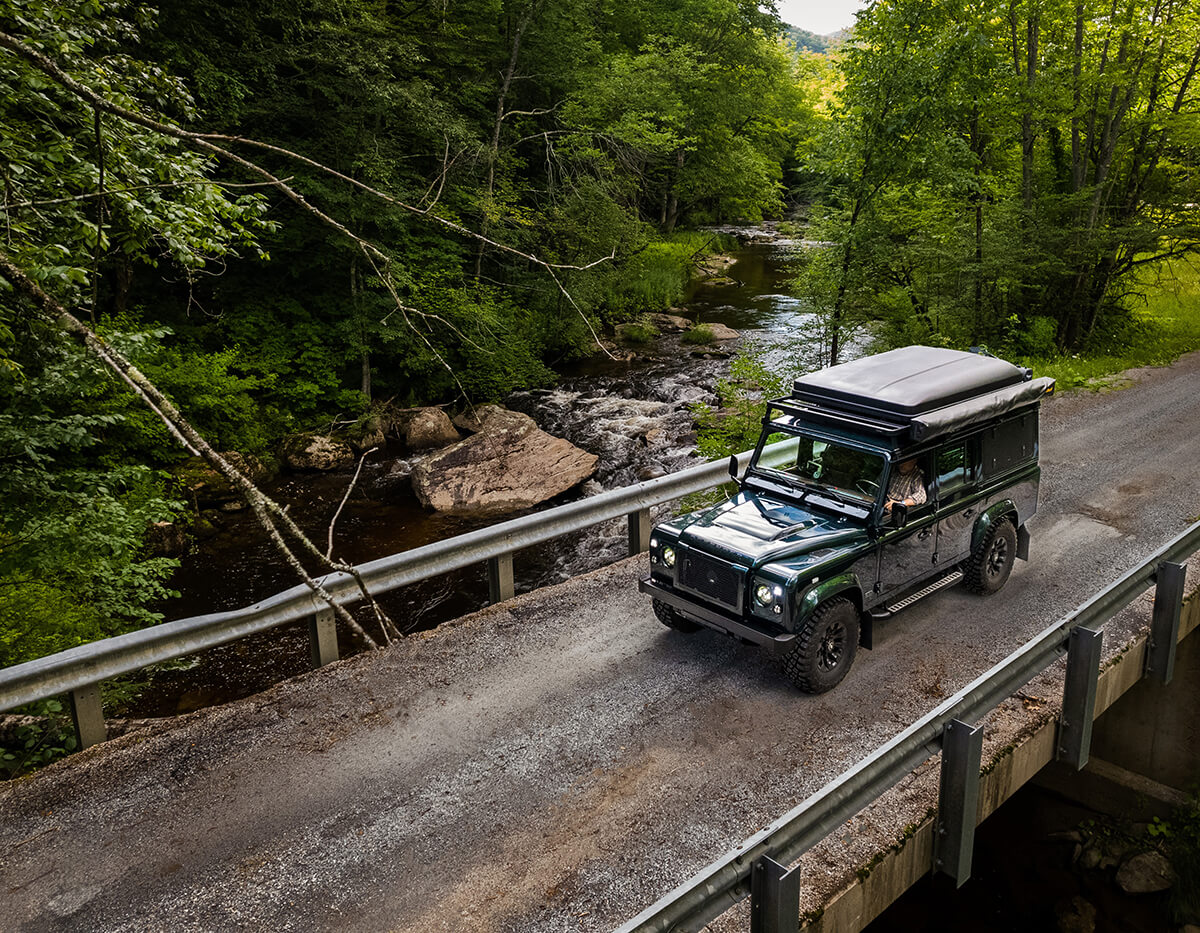 Elizabeth the Land Rover Defender D110