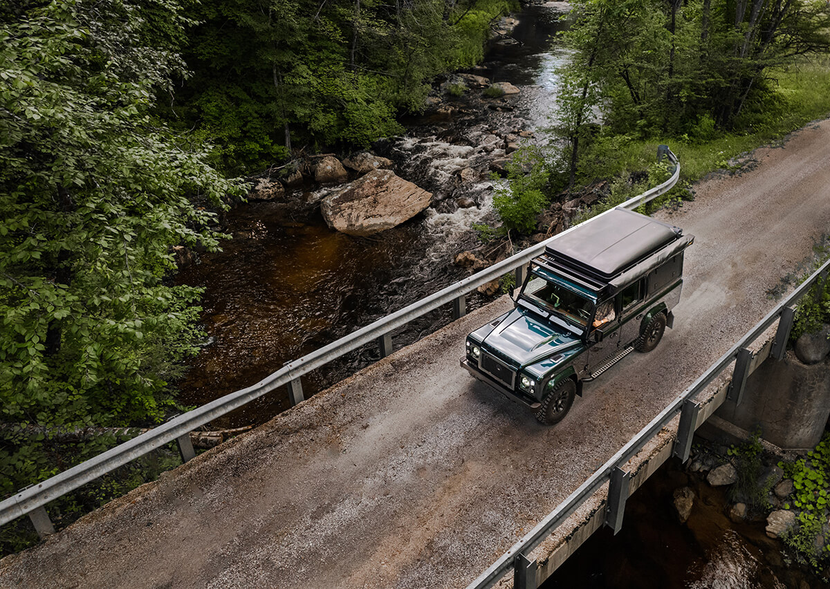 Elizabeth the Land Rover Defender D110