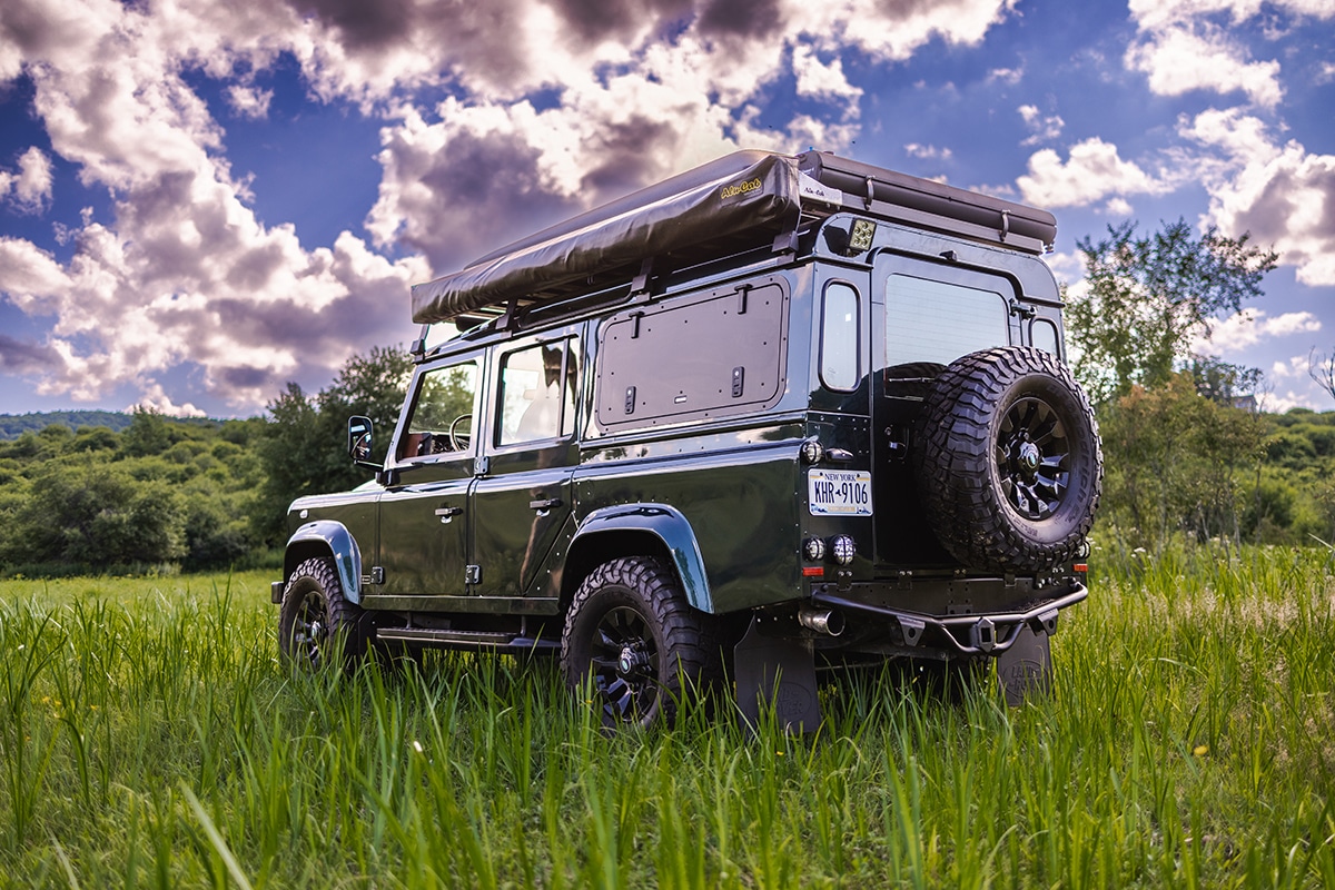 Elizabeth the Land Rover Defender D110