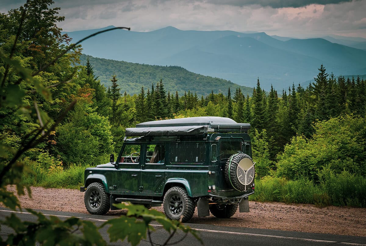 Elizabeth the Land Rover Defender D110