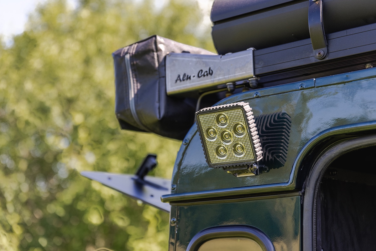 Elizabeth the Land Rover Defender D110