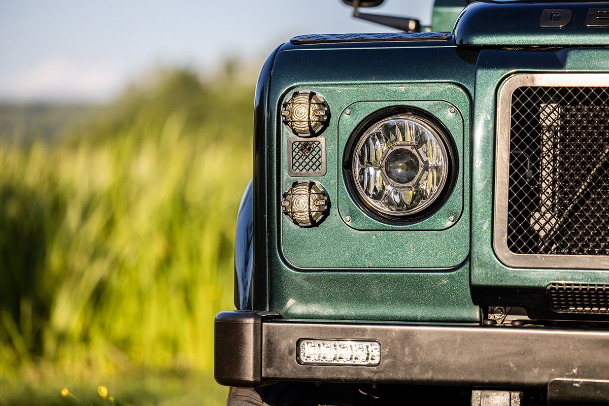 Elizabeth the Land Rover Defender D110