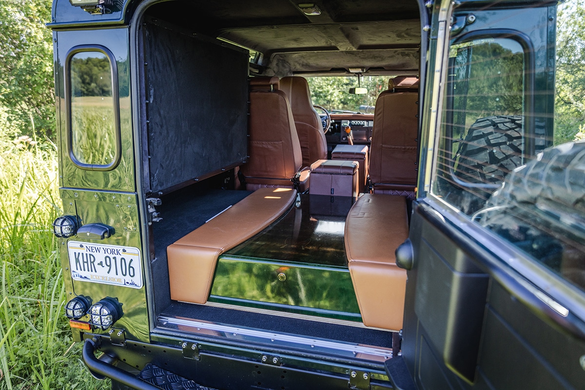 Elizabeth the Land Rover Defender D110