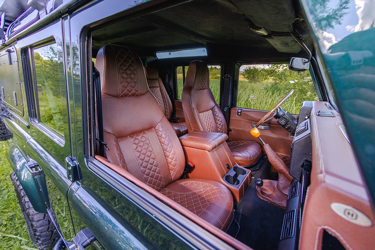 Elizabeth the Land Rover Defender D110