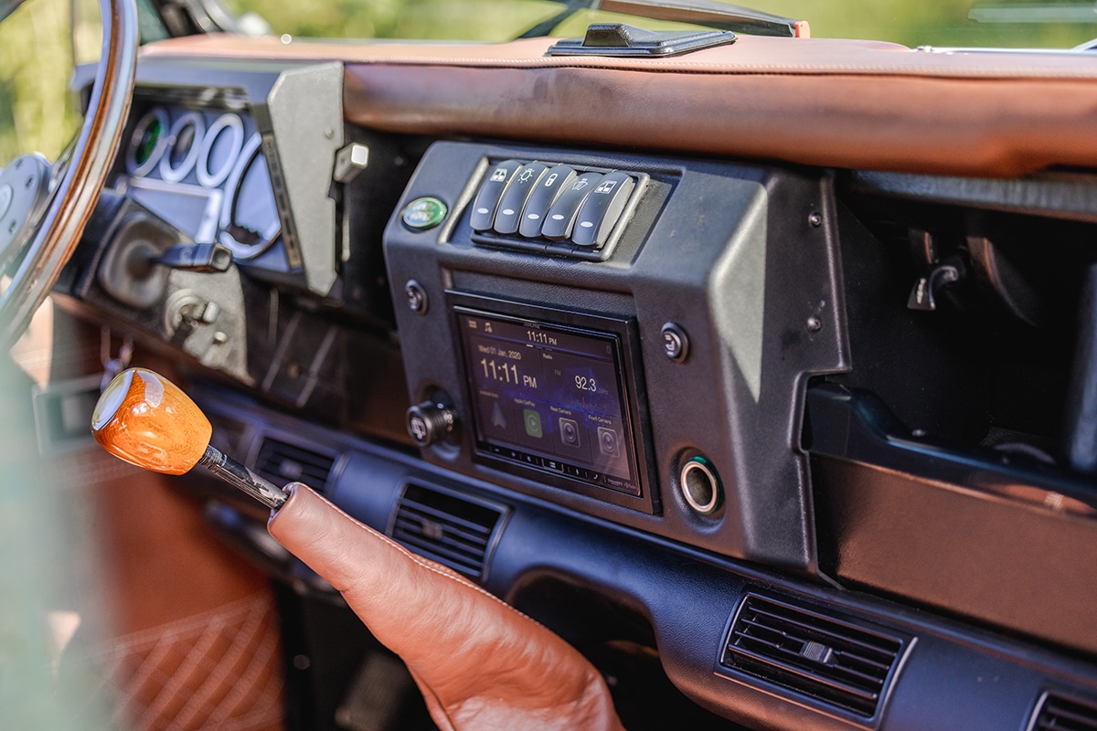 Elizabeth the Land Rover Defender D110