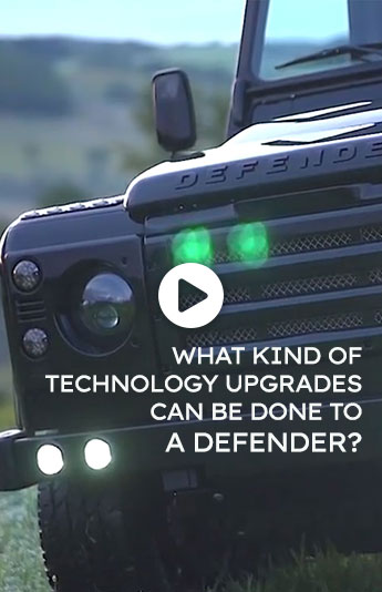 What Kind of Technology and Upgrades Can Be Done to a Defender?
