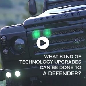 Watch the video - What Kind of Technology and Upgrades Can Be Done to a Defender?