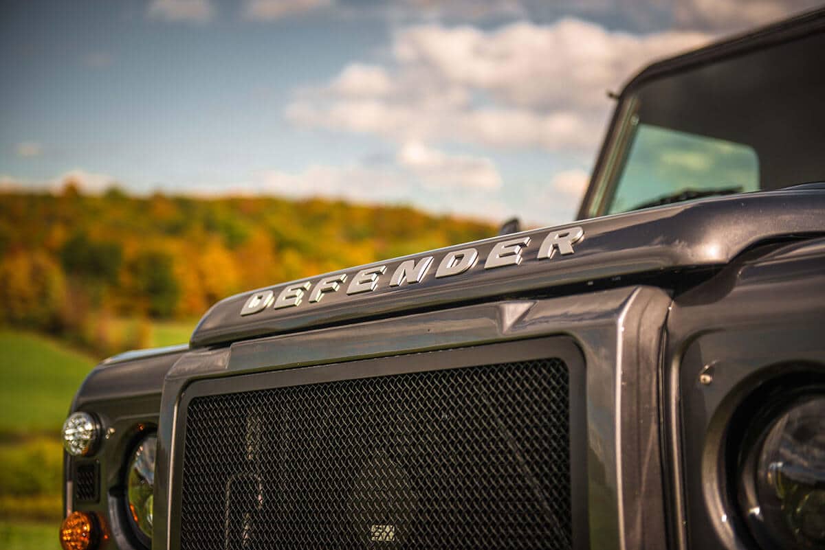 Land Rover Defender D90: Exterior Defender Insignia