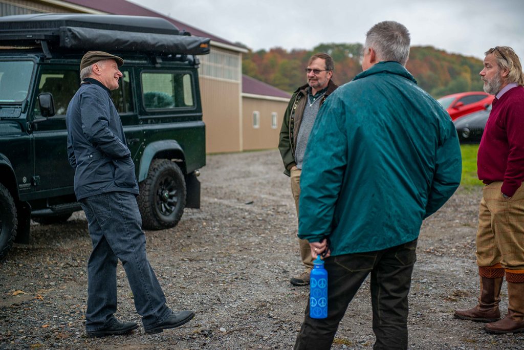 Defender and visitors at Rovers and Gents Event