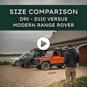 Defender Size Comparison