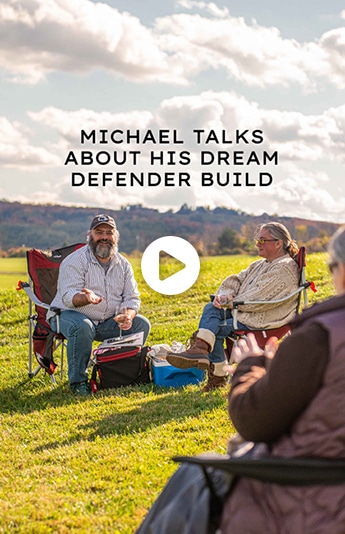 Michael Talks About His Dream Defender Build