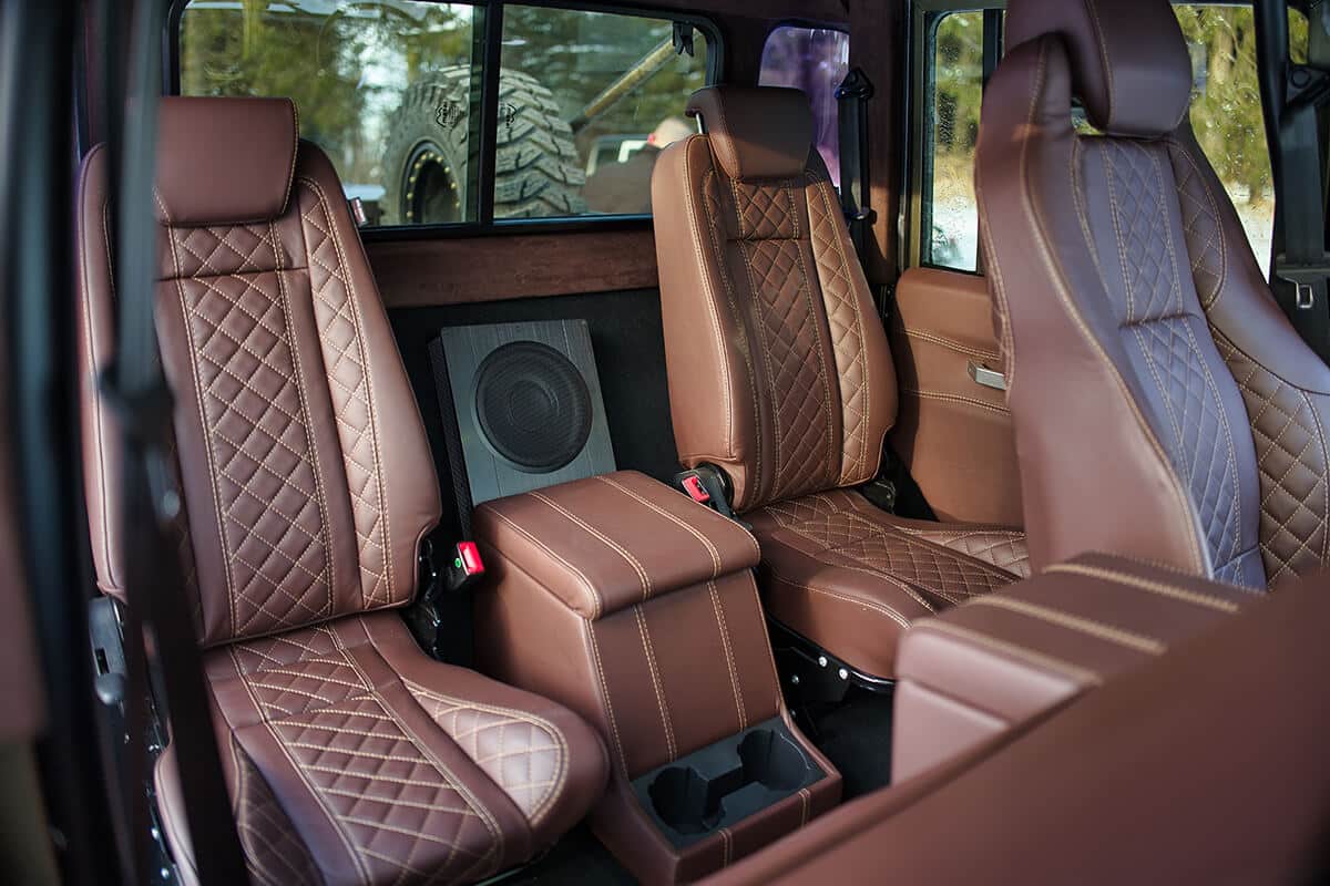 Land Rover Defender D130 Interior