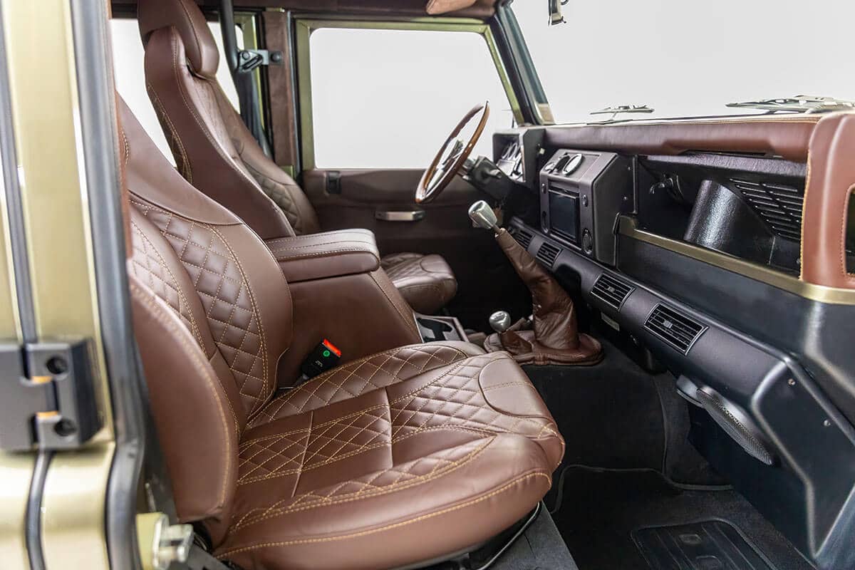 Land Rover Defender D130 Interior