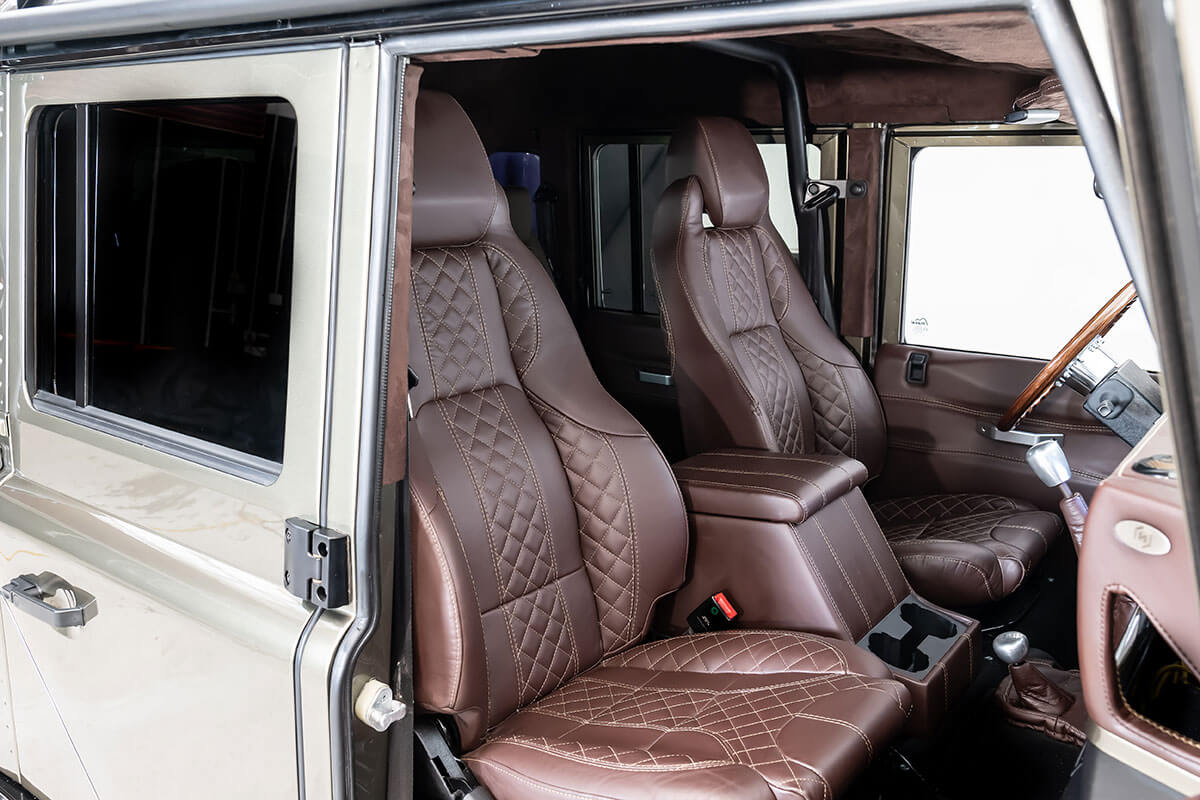 Land Rover Defender D130 Interior