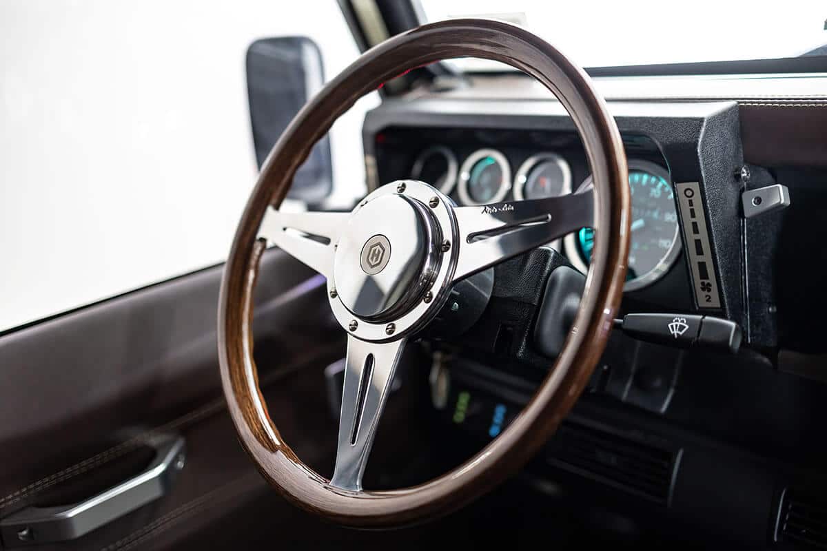 Land Rover Defender D130 Interior Detail