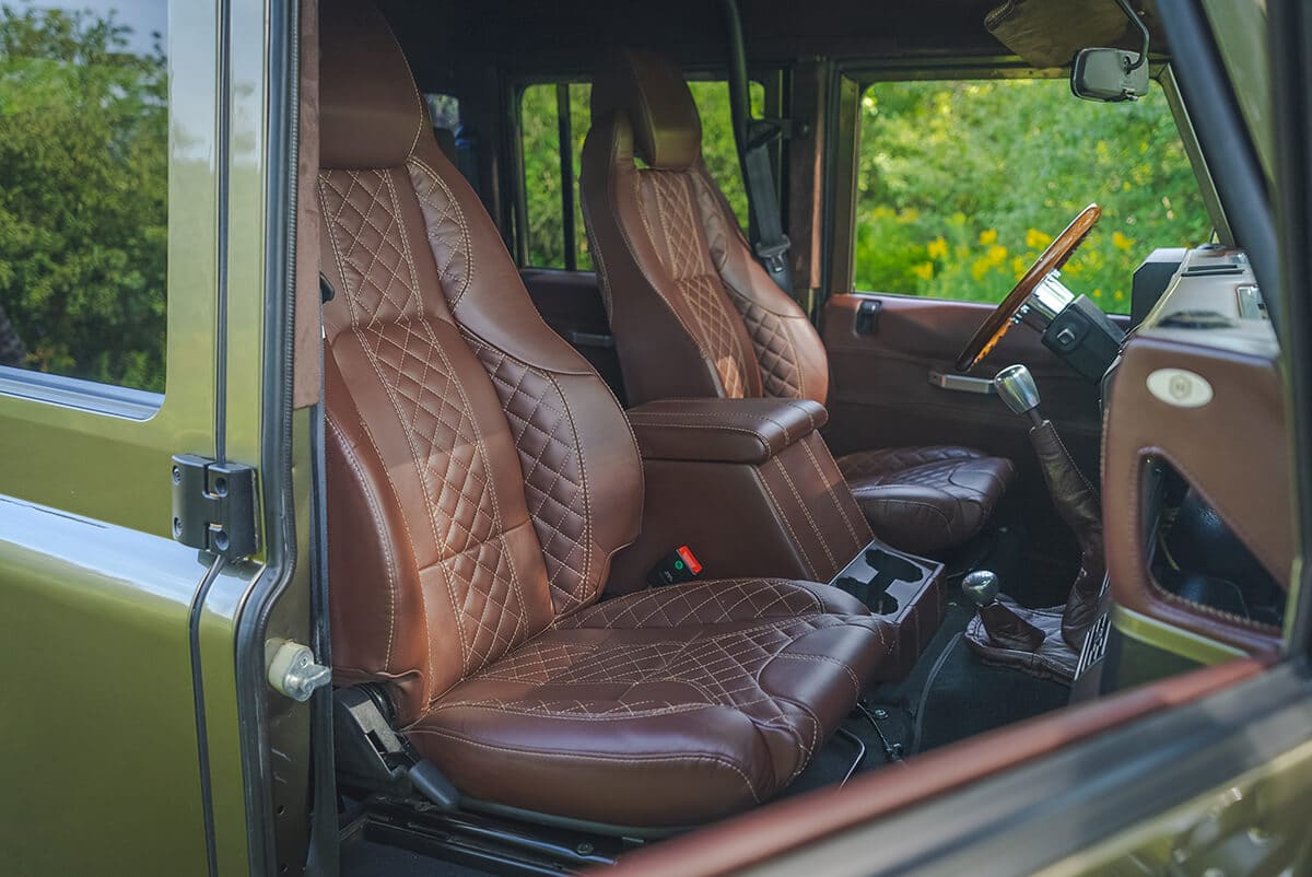 Land Rover Defender D130 Interior