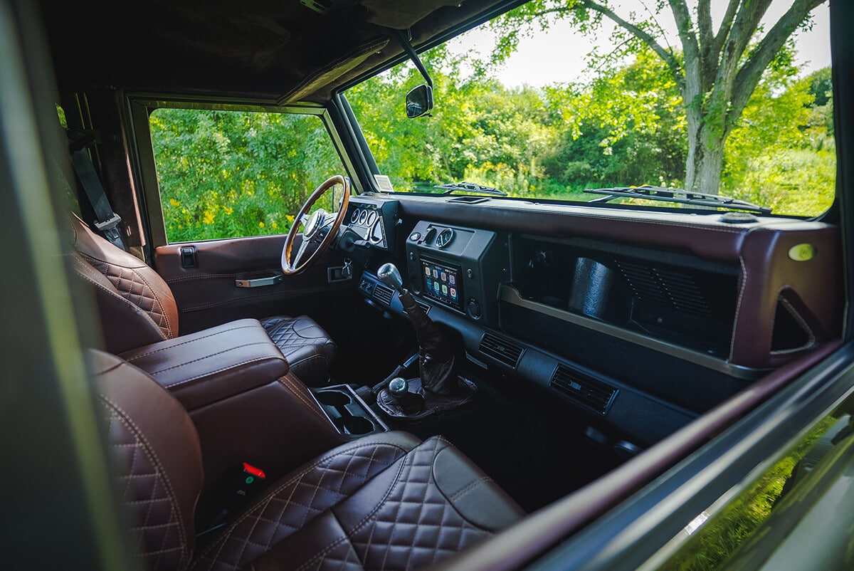 Land Rover Defender D130 Interior