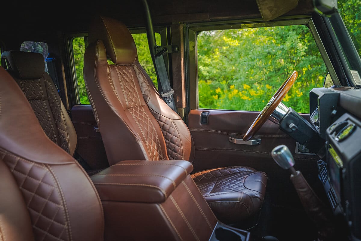 Land Rover Defender D130 Interior