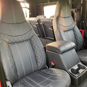 Land Rover Defender Interior: Grey Leather
