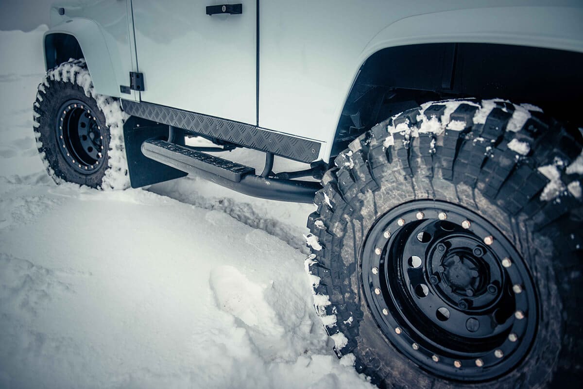 Land Rover Defender D90: Exterior Detail