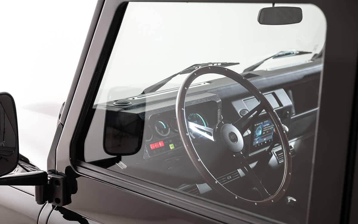 Performance Tuned Land Rover Defender D90 Interior Detail