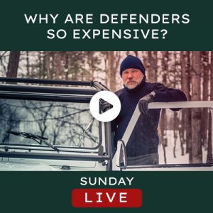 Watch the video - Helderburg Live – Why are Land Rover Defenders so Expensive?
