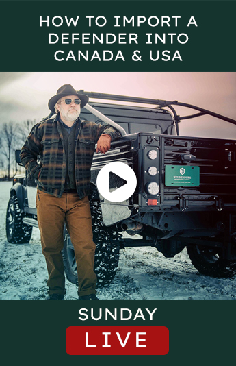 Helderburg Live – How to Import a Land Rover Defender USA and Canada