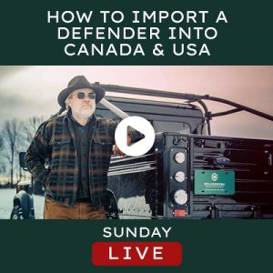 Watch the video - Helderburg Live – How to Import a Land Rover Defender USA and Canada