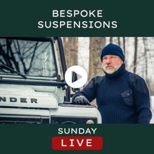 Watch the video - Helderburg Live – Land Rover Defender Suspension Improvement