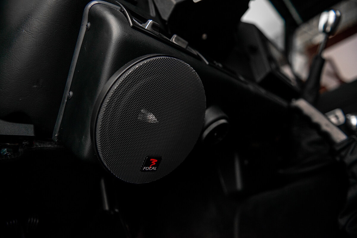 Performance Tuned Land Rover Defender D90: Interior Detail View