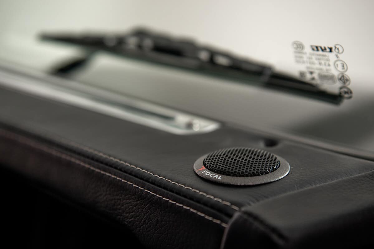 Performance Tuned Land Rover Defender D90: Interior Detail View
