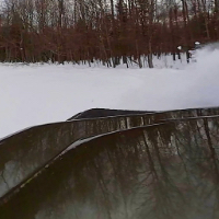 Enzo the D130 in the Snow Video