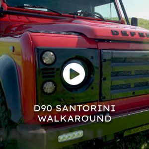 Watch the video - D90 Soft Top Santorini Walkaround